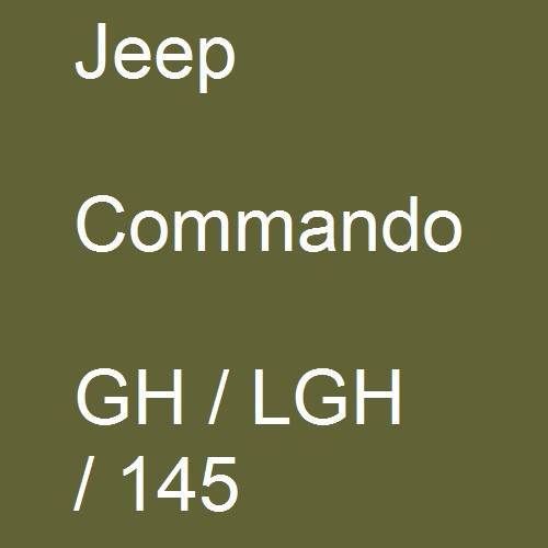 Jeep, Commando, GH / LGH / 145.